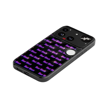 Bad Bitch stylish phone case for nothing phone 3 | glossy glass and slim fit