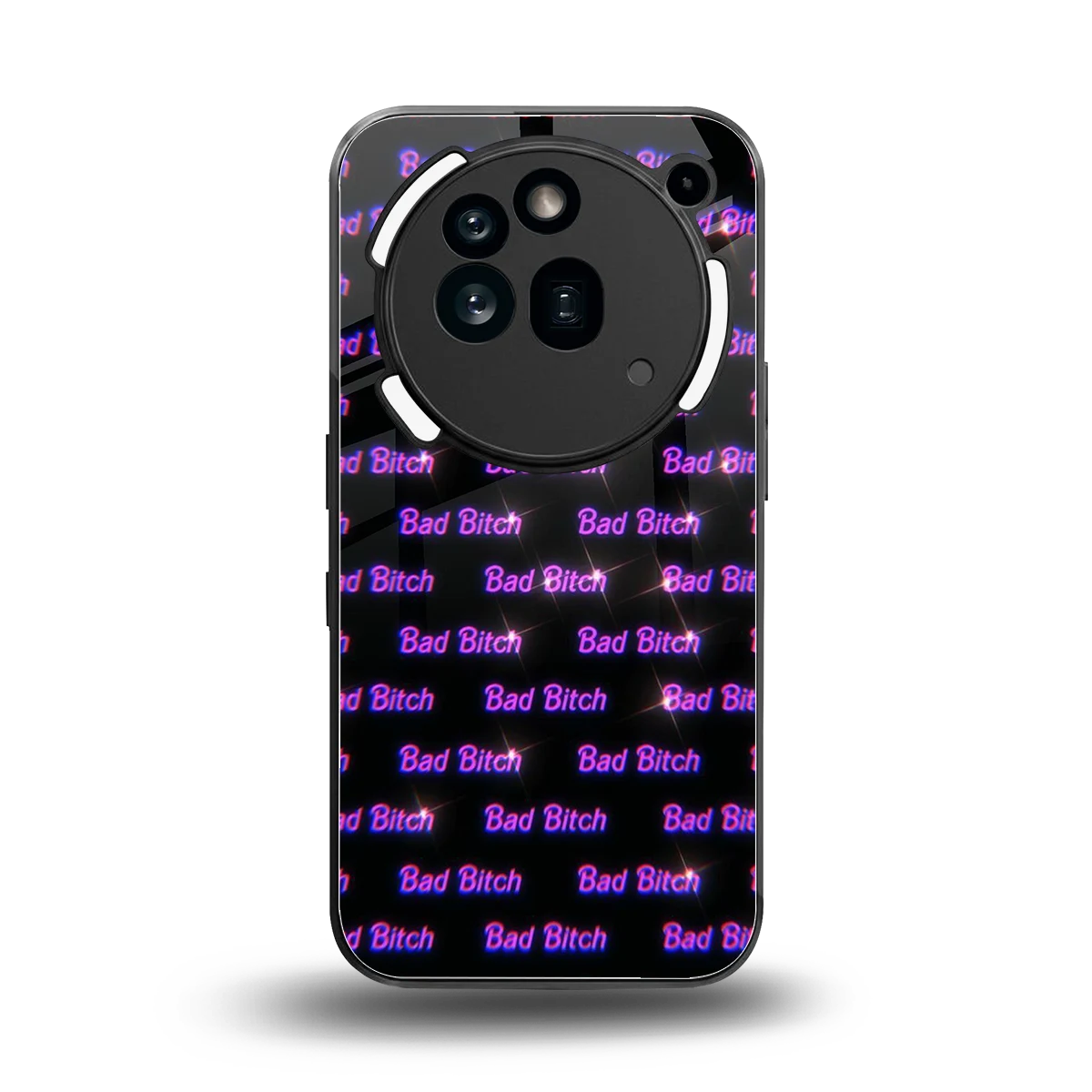 Bad Bitch back phone cover | glass case for nothing phone 3a pro