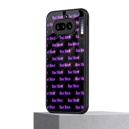 Bad Bitch nothing phone 4a mobile cover | shockproof glass phone case