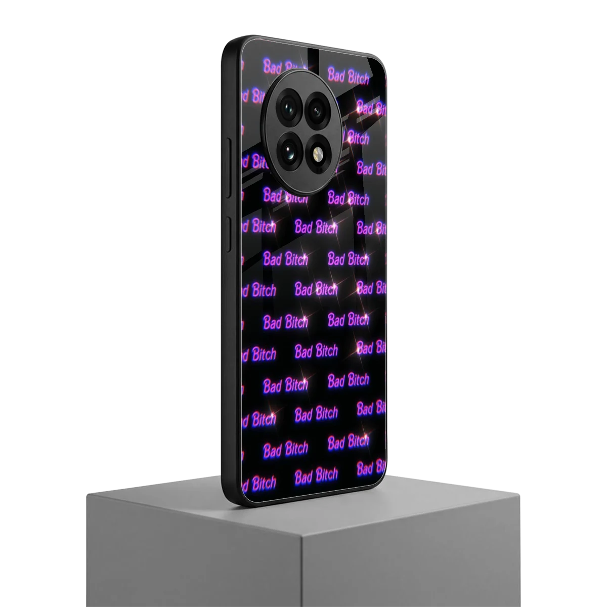 Bad Bitch oneplus 13r mobile cover | shockproof glass phone case