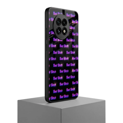 Bad Bitch oneplus 13r mobile cover | shockproof glass phone case