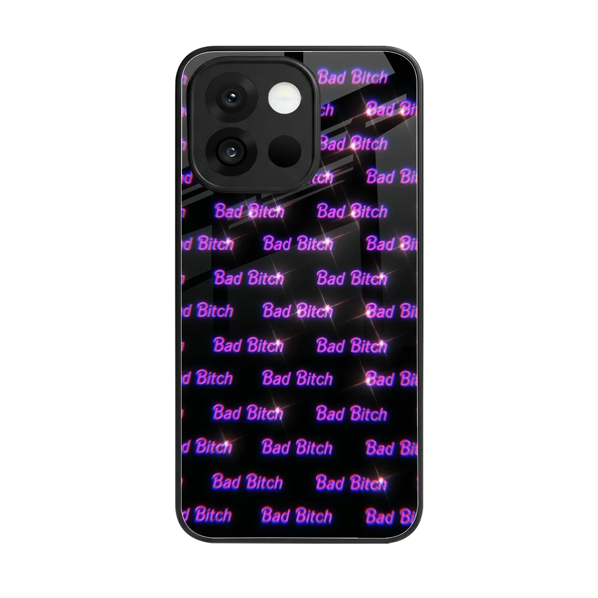 Bad Bitch back phone cover | glass case for oneplus 13s