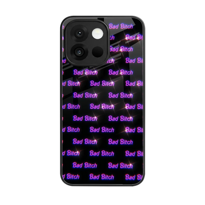 Bad Bitch back phone cover | glass case for oneplus 13s