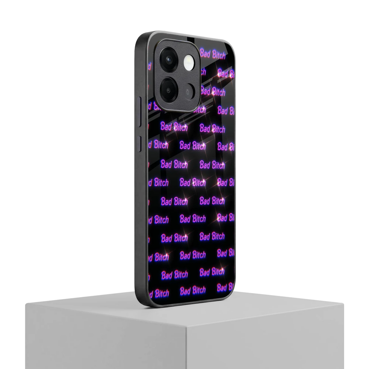 Bad Bitch oneplus 13s mobile cover | shockproof glass phone case