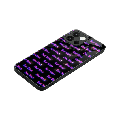 Bad Bitch stylish phone case for oneplus 13s | glossy glass and slim fit