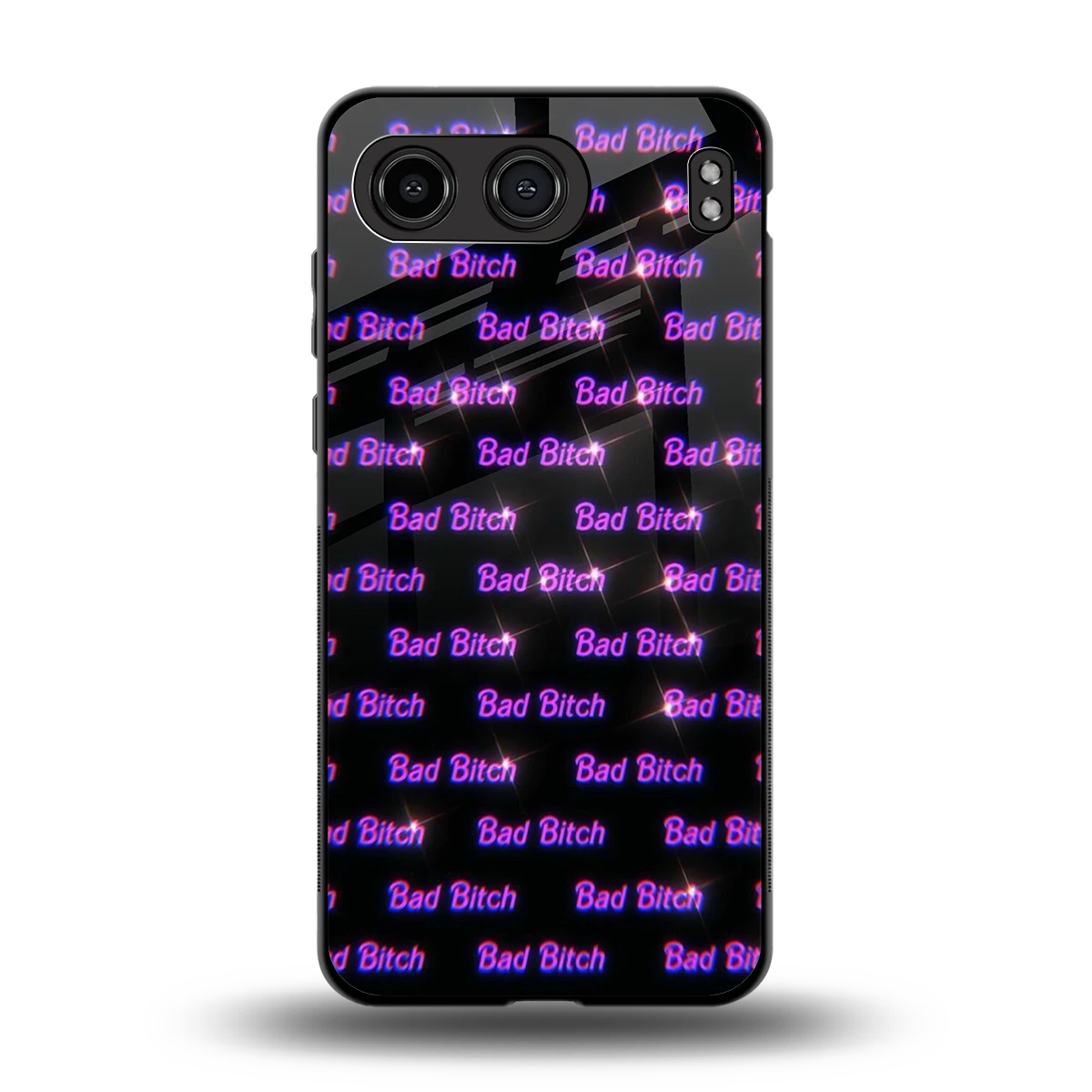Bad Bitch back phone cover | glass case for oneplus nord 4