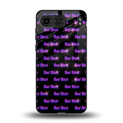 Bad Bitch back phone cover | glass case for oneplus nord 4