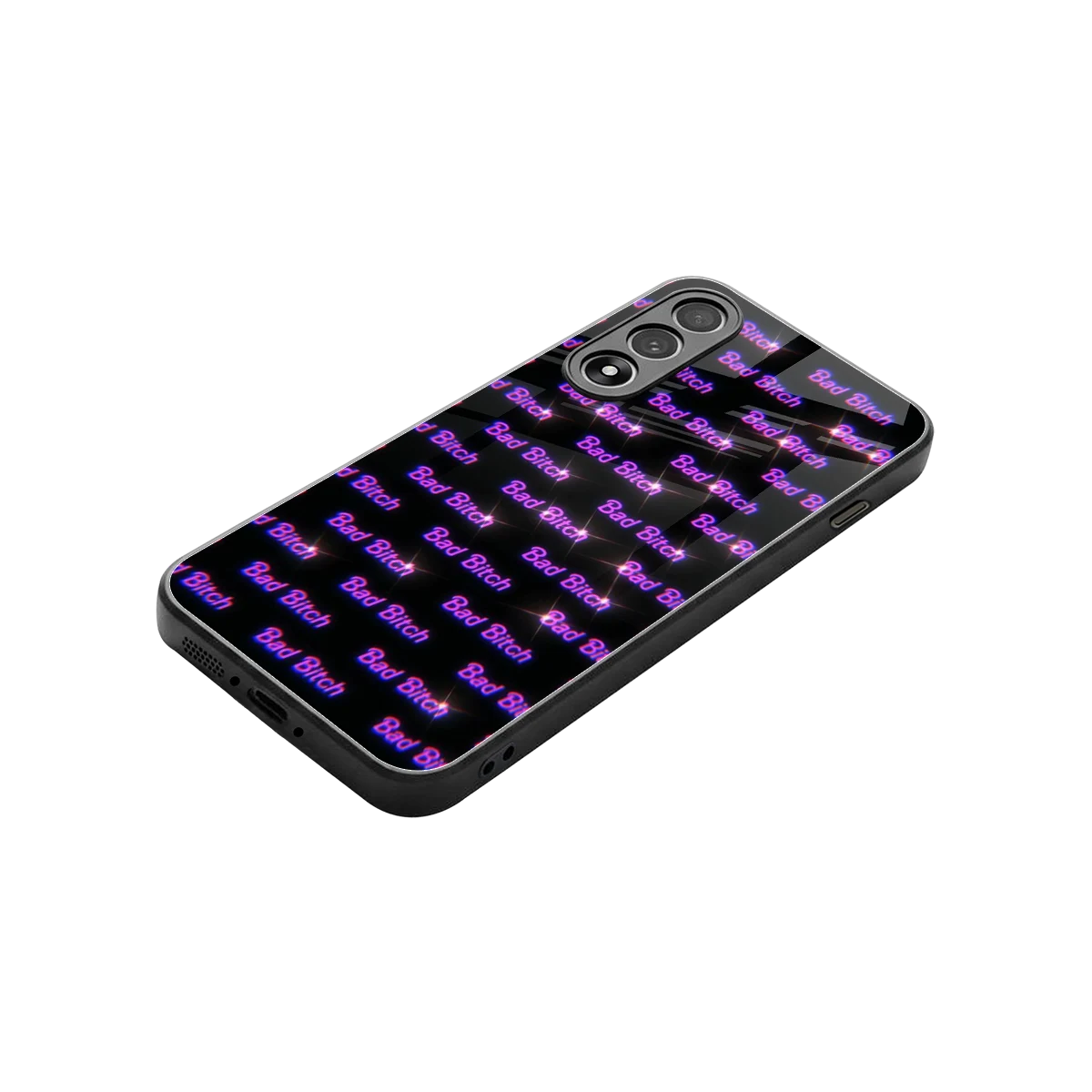Bad Bitch stylish phone case for oneplus nord 5 | glossy glass and slim fit