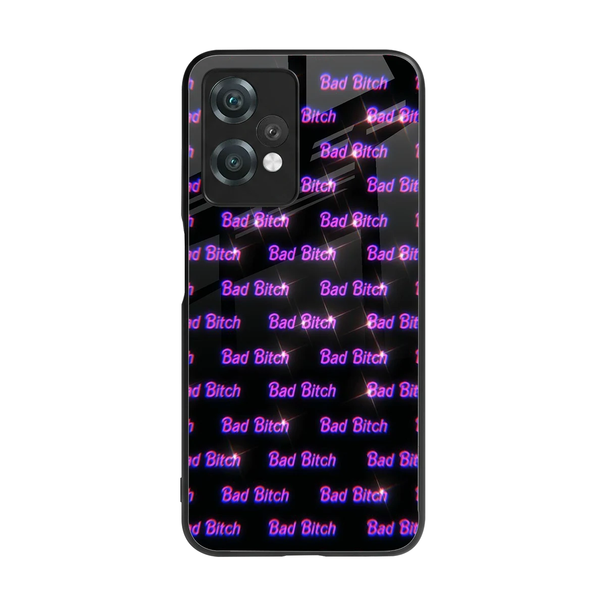 Bad Bitch back phone cover | glass case for oneplus nord ce 2 lite