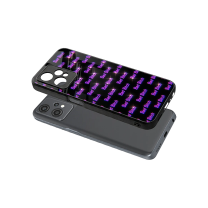 Bad Bitch sleek oneplus nord ce 2 lite cover with tempered glass back and TPU edges
