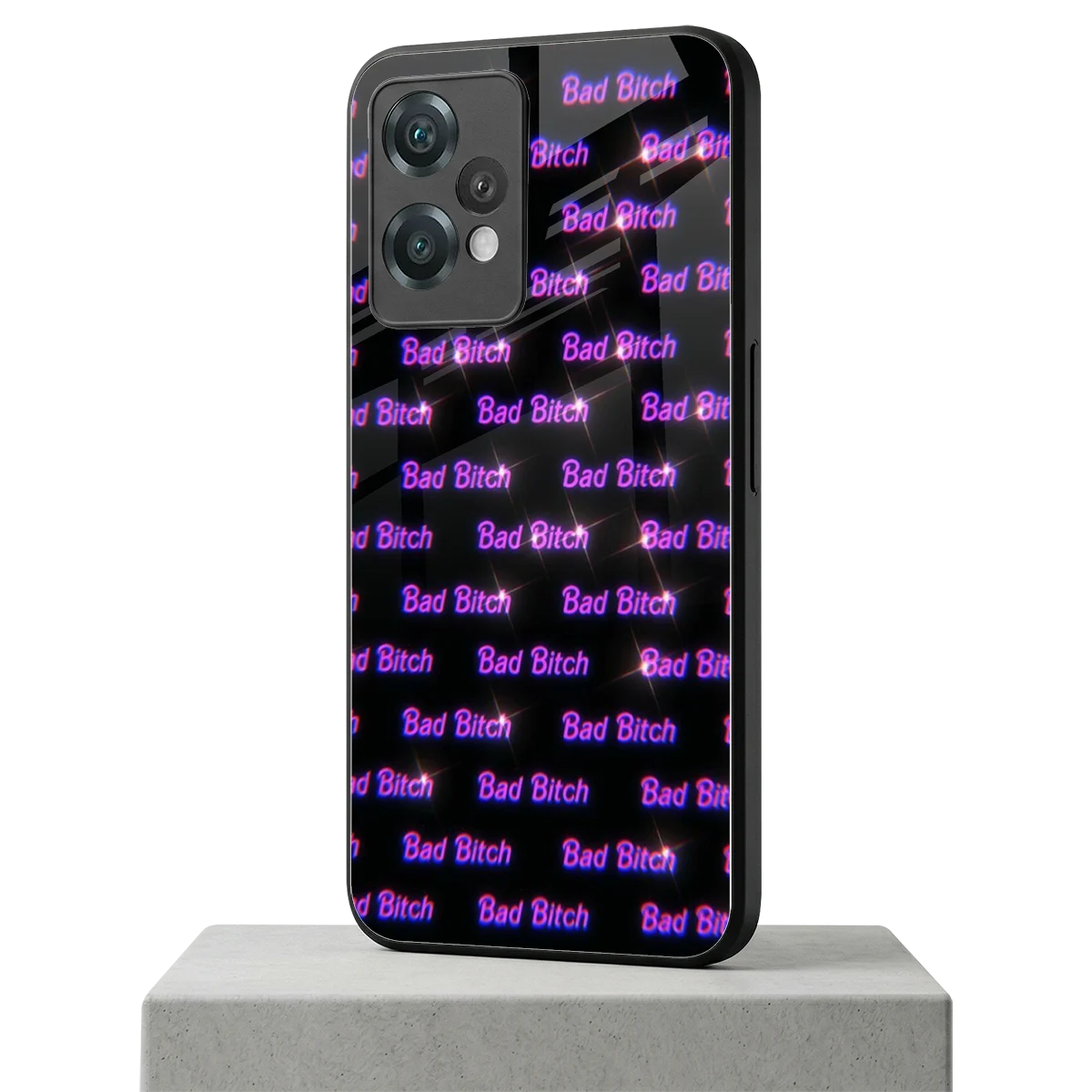 Bad Bitch oneplus nord ce 2 lite mobile cover | shockproof glass phone case