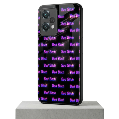 Bad Bitch oneplus nord ce 2 lite mobile cover | shockproof glass phone case