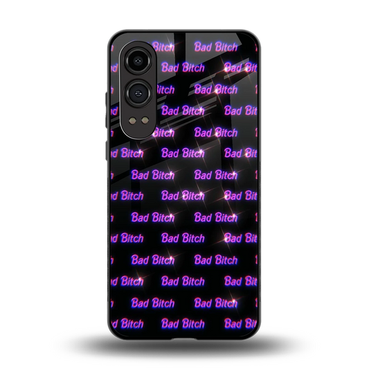 Bad Bitch back phone cover | glass case for oneplus nord ce 4 lite
