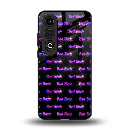 Bad Bitch back phone cover | glass case for oneplus nord ce 4