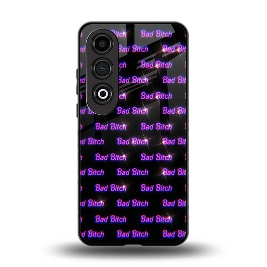 Bad Bitch back phone cover | glass case for oneplus nord ce 4