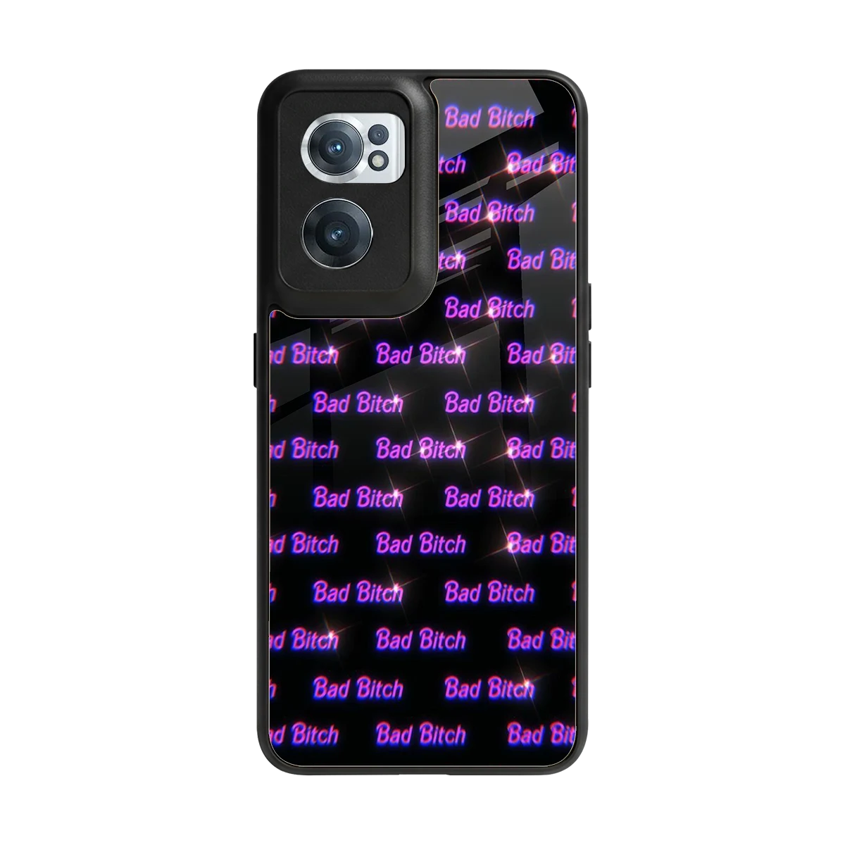 Bad Bitch back phone cover | glass case for oneplus nord ce 2