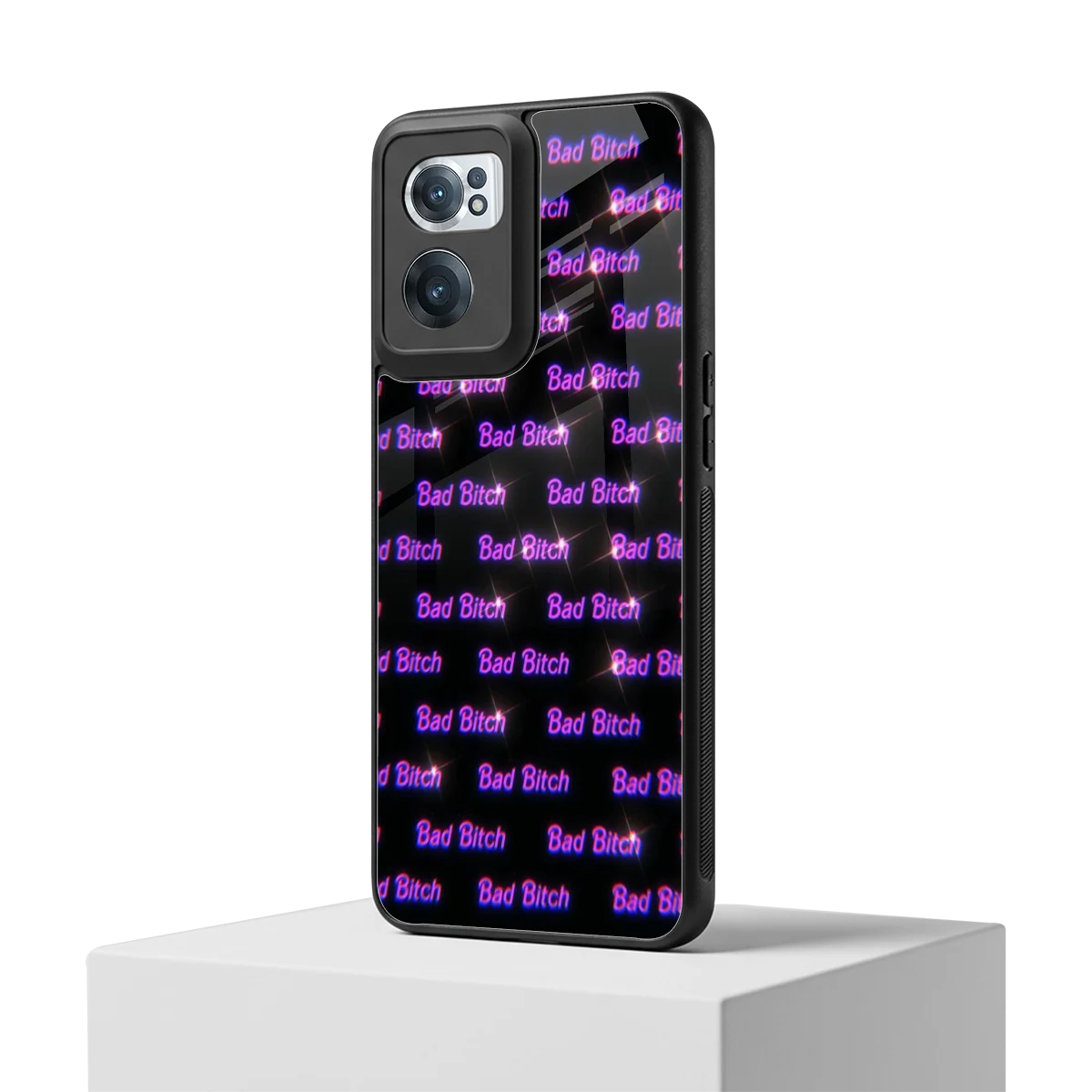 Bad Bitch oneplus nord ce 2 mobile cover | shockproof glass phone case