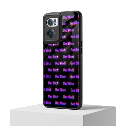 Bad Bitch oneplus nord ce 2 mobile cover | shockproof glass phone case