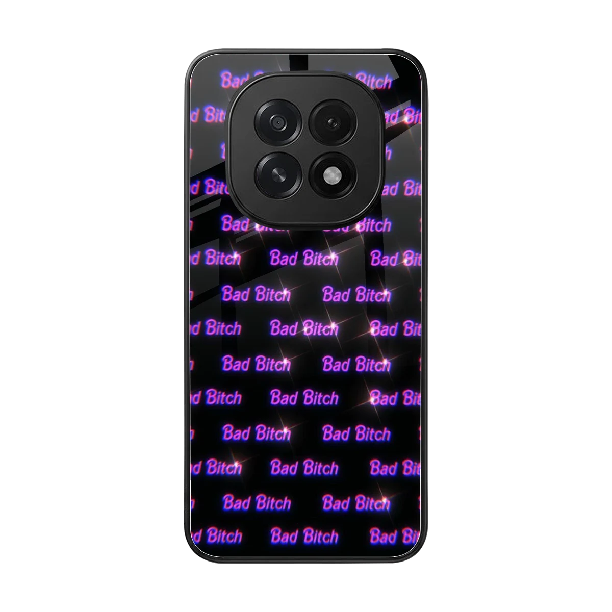 Bad Bitch back phone cover | glass case for oppo f29 5g
