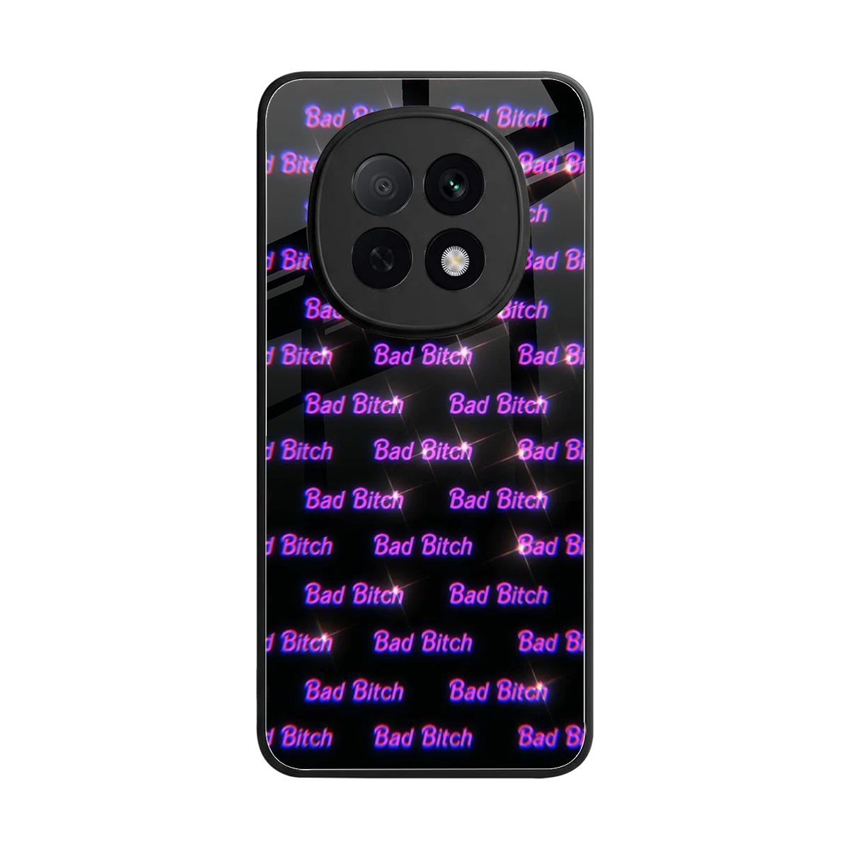 Bad Bitch back phone cover | glass case for oppo f29 pro 5g