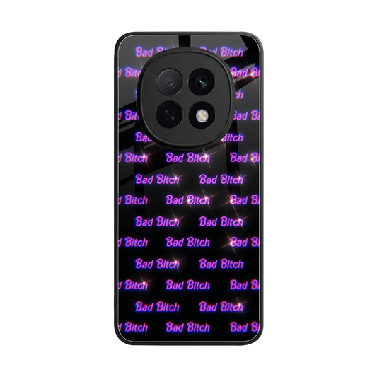Bad Bitch back phone cover | glass case for oppo f29 pro 5g