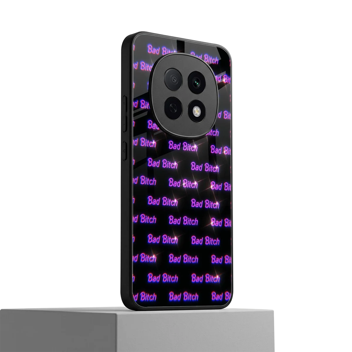 Bad Bitch oppo f29 pro 5g mobile cover | shockproof glass phone case
