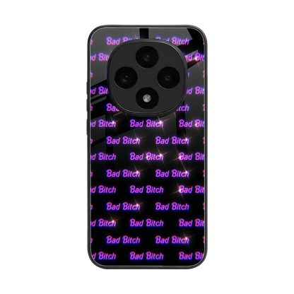 Bad Bitch back phone cover | glass case for oppo f31 pro 5g
