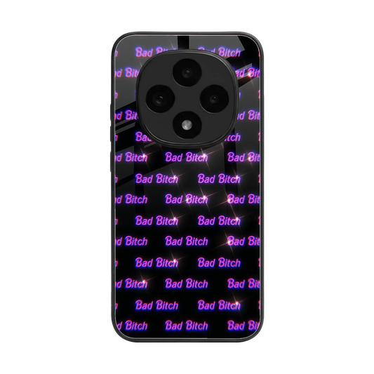 Bad Bitch back phone cover | glass case for oppo f31 pro 5g