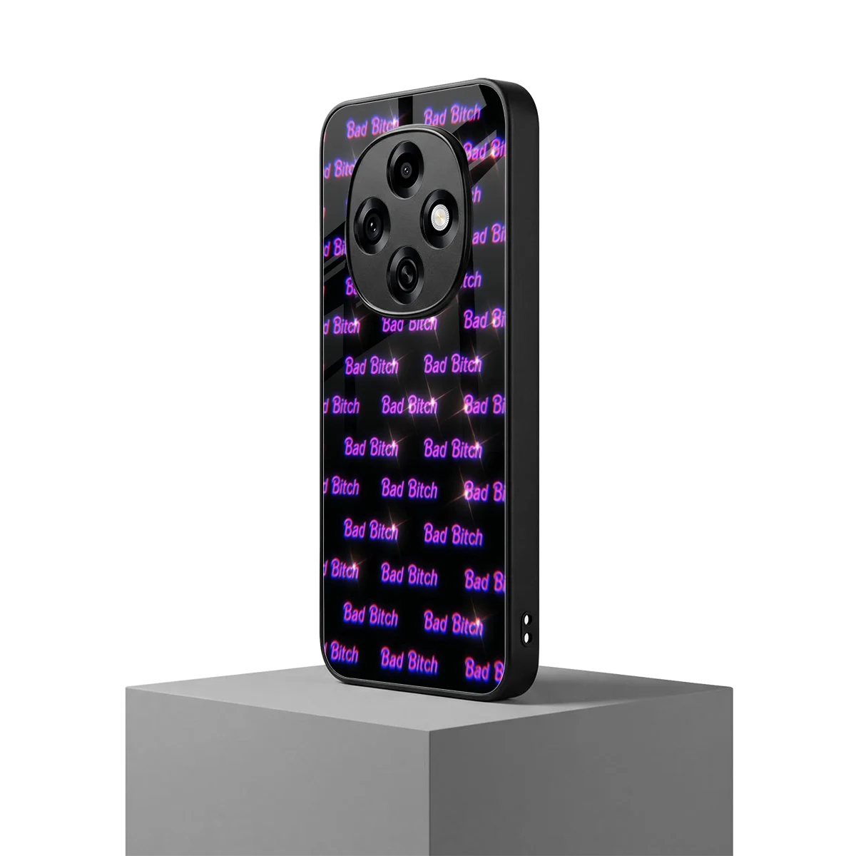 Bad Bitch oppo f31 pro 5g mobile cover | shockproof glass phone case