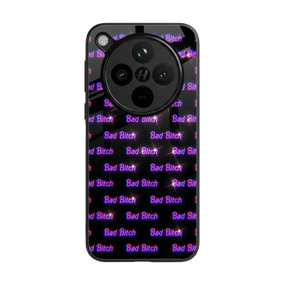 Bad Bitch back phone cover | glass case for oppo find x8