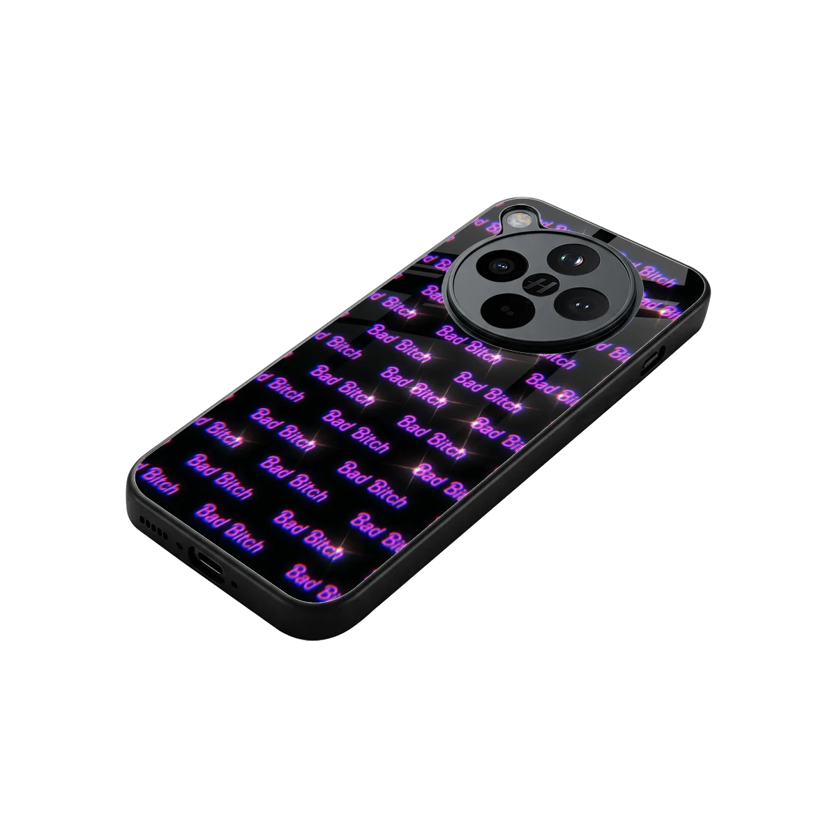 Bad Bitch stylish phone case for oppo find x8 | glossy glass and slim fit