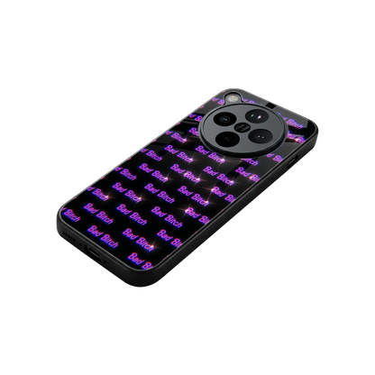 Bad Bitch stylish phone case for oppo find x8 | glossy glass and slim fit