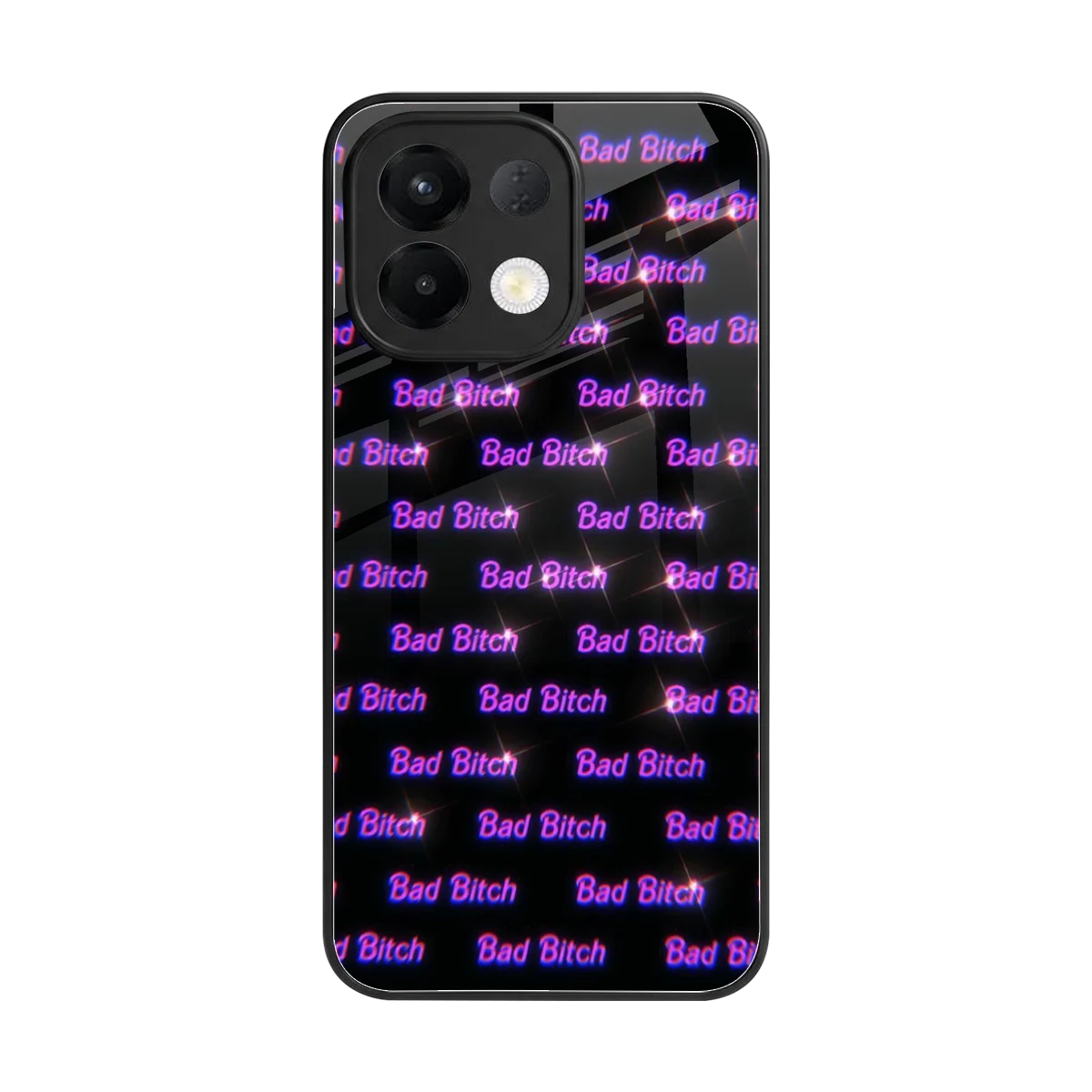 Bad Bitch back phone cover | glass case for oppo k13 5g