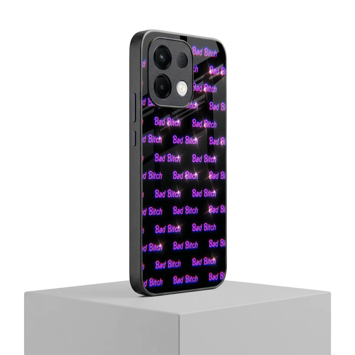 Bad Bitch oppo k13 5g mobile cover | shockproof glass phone case