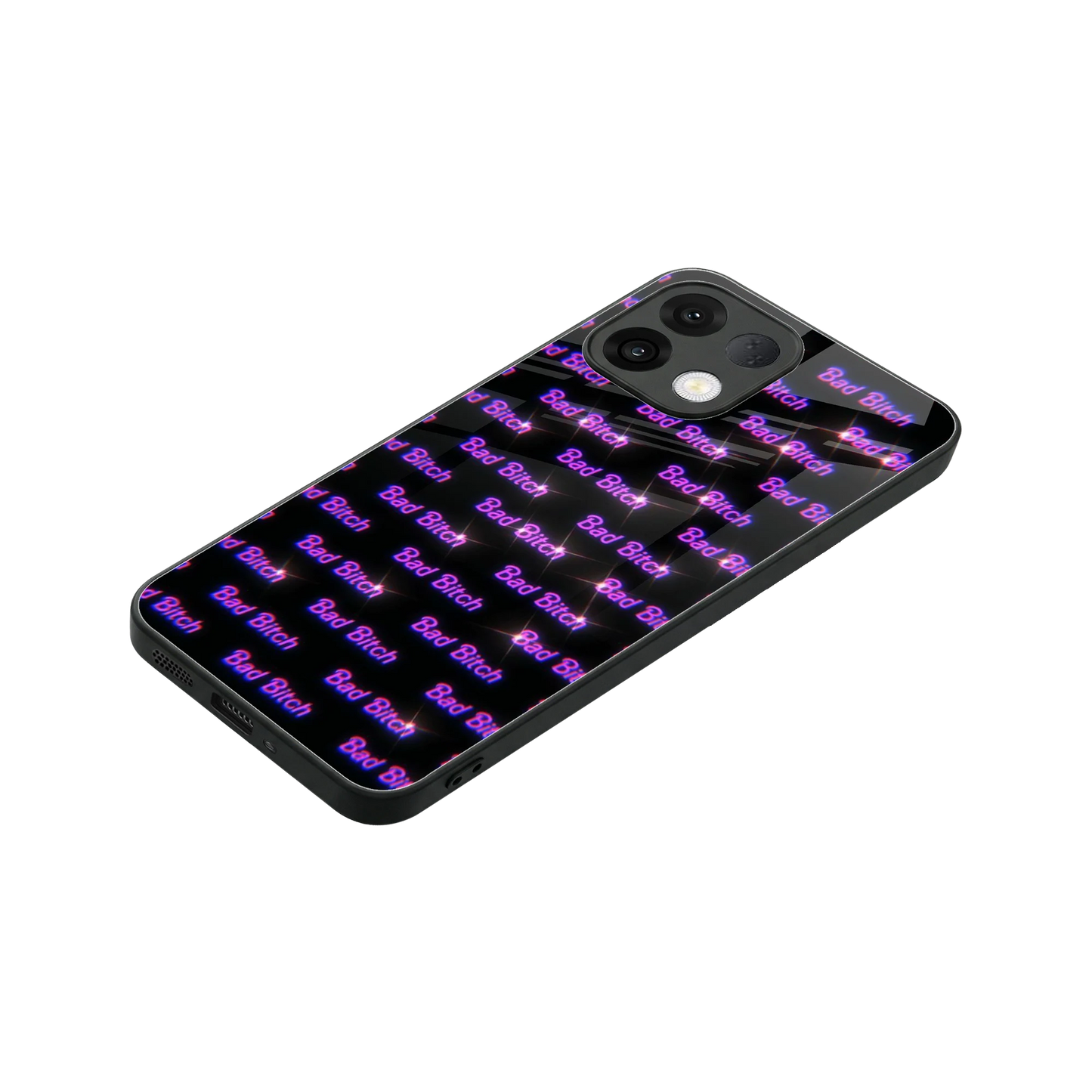 Bad Bitch stylish phone case for oppo k13 5g | glossy glass and slim fit