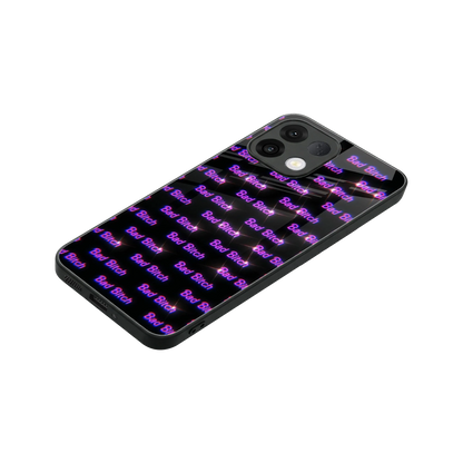 Bad Bitch stylish phone case for oppo k13 5g | glossy glass and slim fit