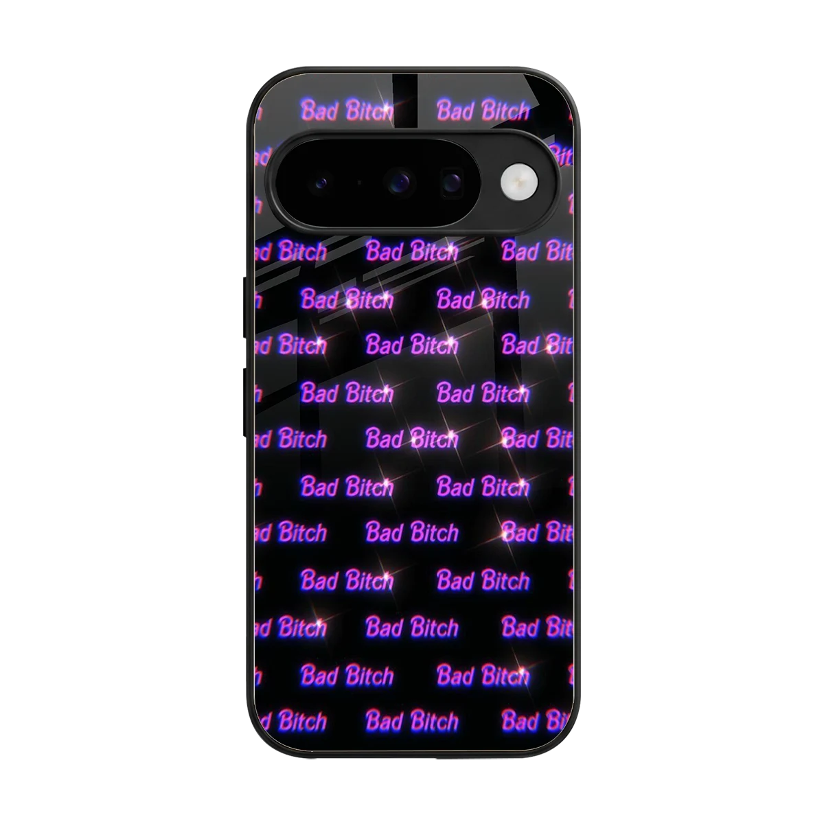 Bad Bitch back phone cover | glass case for google pixel 10