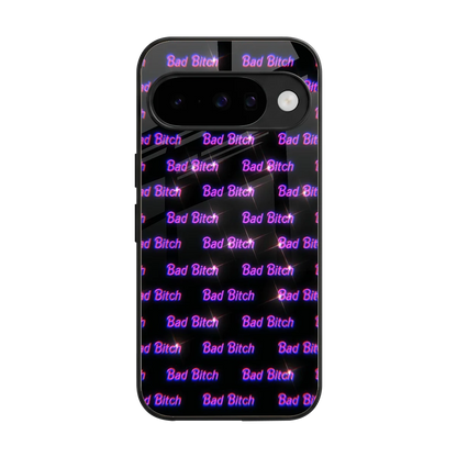 Bad Bitch back phone cover | glass case for google pixel 10