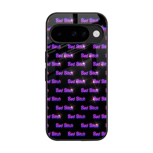 Bad Bitch back phone cover | glass case for google pixel 10