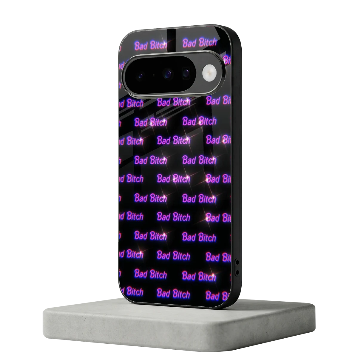 Bad Bitch google pixel 10 mobile cover | shockproof glass phone case