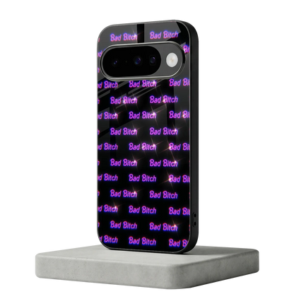 Bad Bitch google pixel 10 mobile cover | shockproof glass phone case