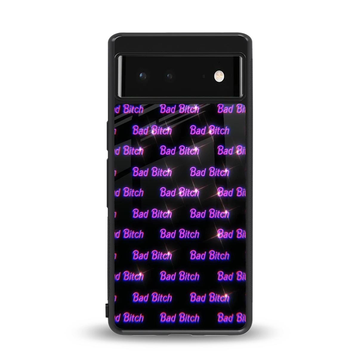 Bad Bitch back phone cover | glass case for google pixel 6