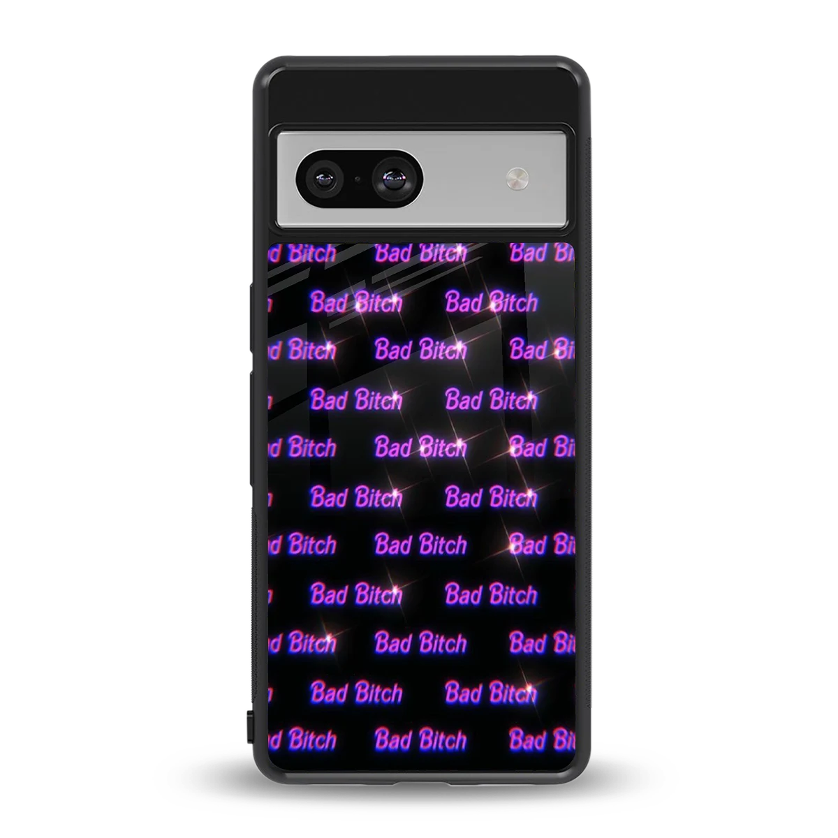 Bad Bitch back phone cover | glass case for google pixel 7