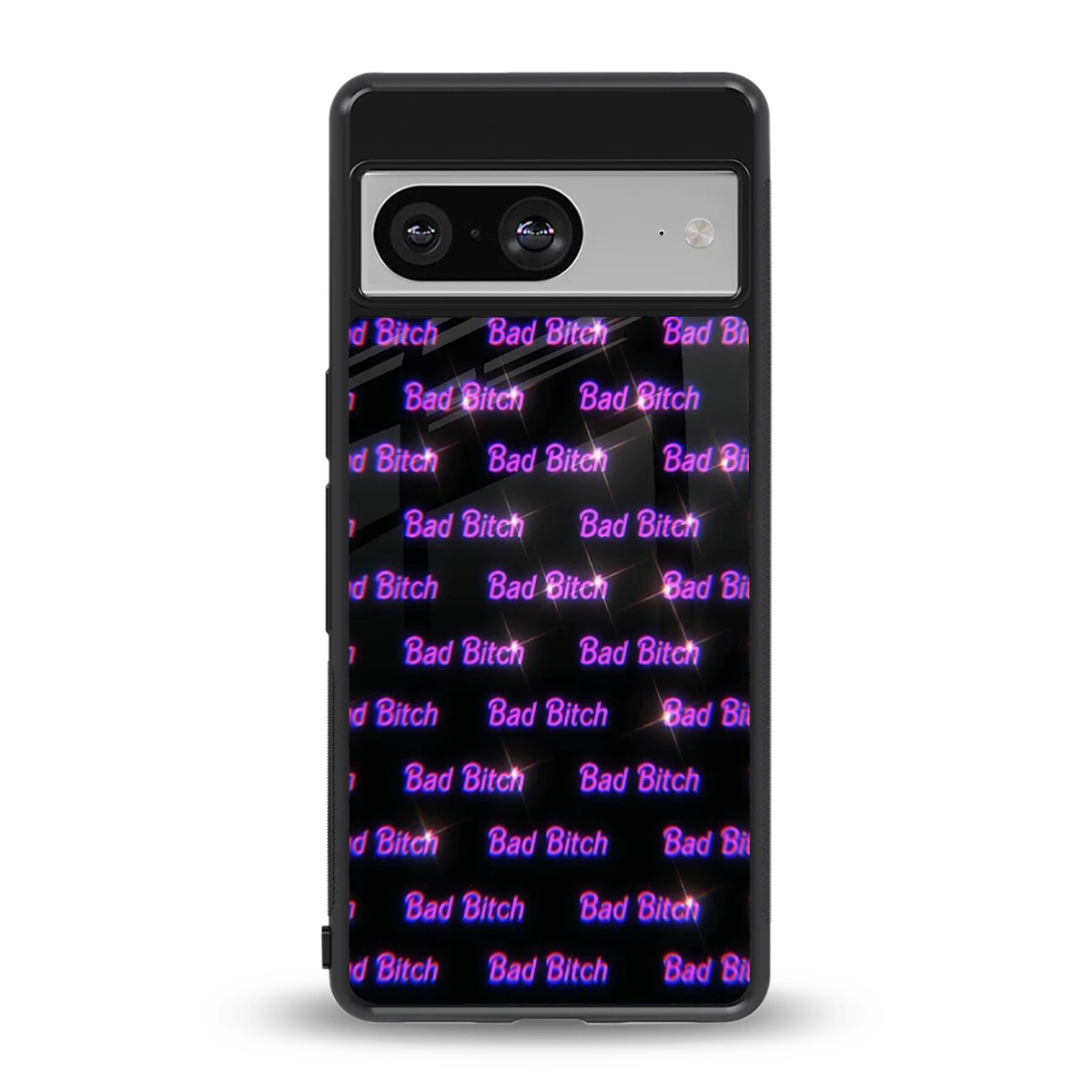 Bad Bitch back phone cover | glass case for google pixel 8
