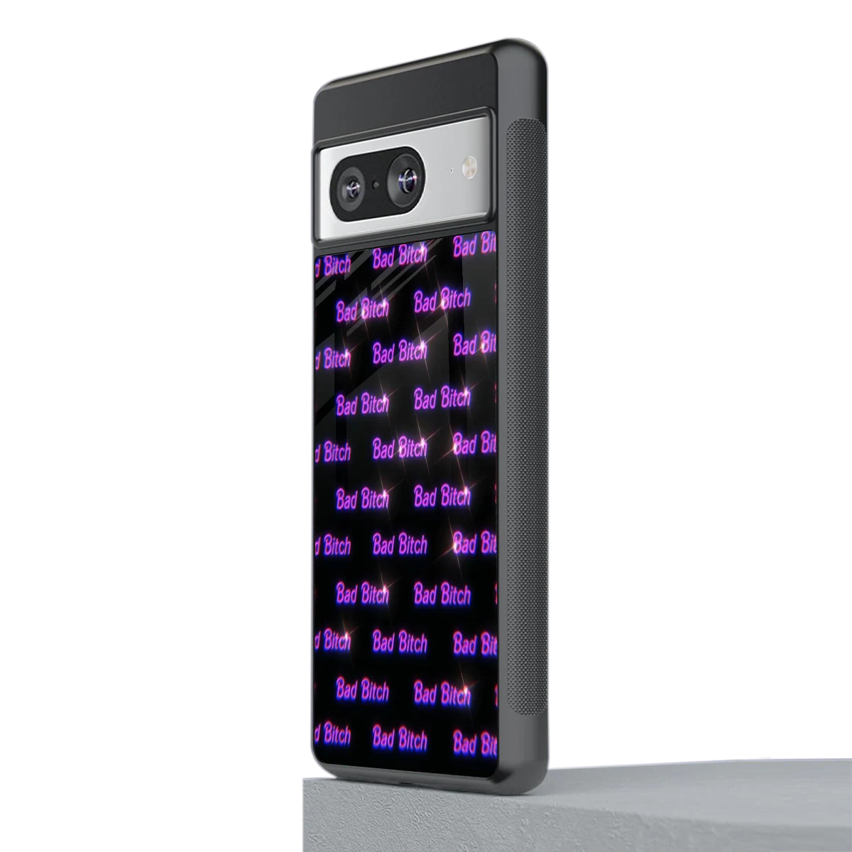 Bad Bitch stylish phone case for google pixel 8 | glossy glass and slim fit