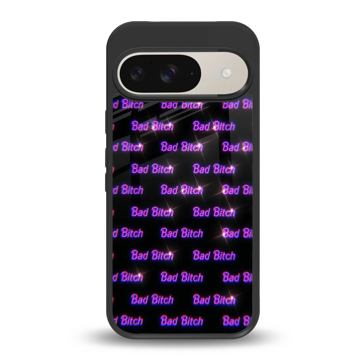 Bad Bitch back phone cover | glass case for google pixel 9