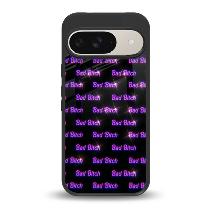 Bad Bitch back phone cover | glass case for google pixel 9