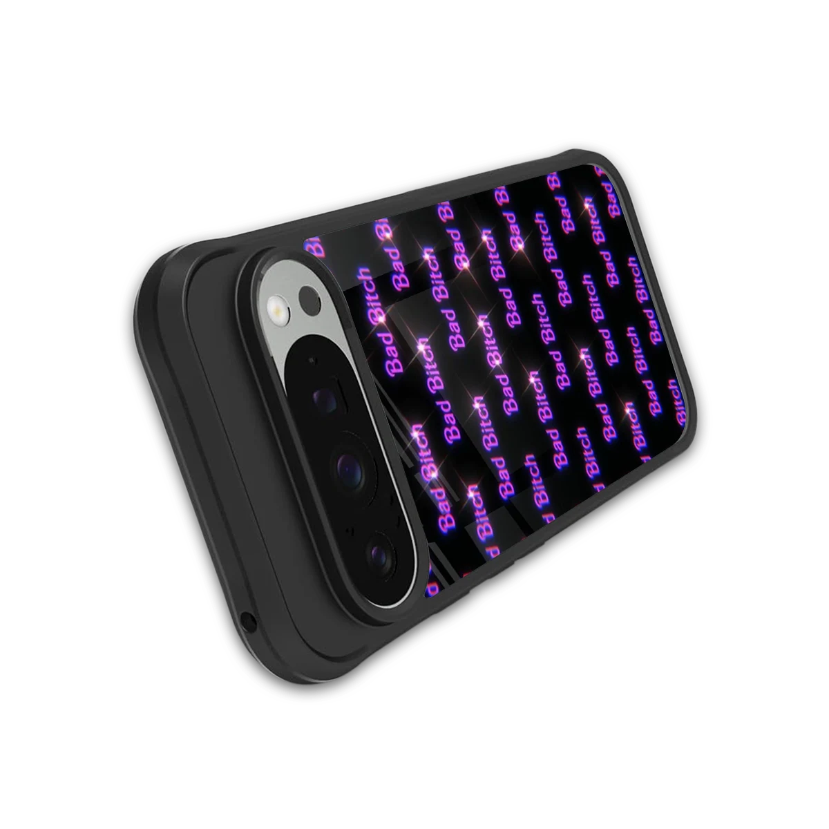 Bad Bitch stylish phone case for google pixel 9 pro xl | glossy glass and slim fit