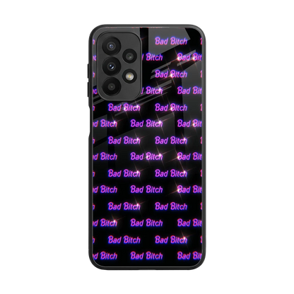 Bad Bitch back phone cover | glass case for samsung galaxy a23