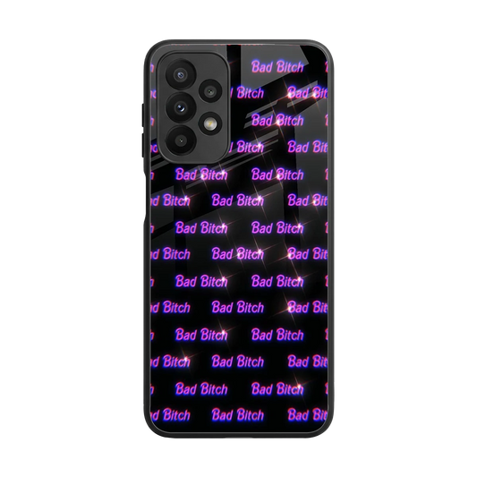 Bad Bitch back phone cover | glass case for samsung galaxy a23
